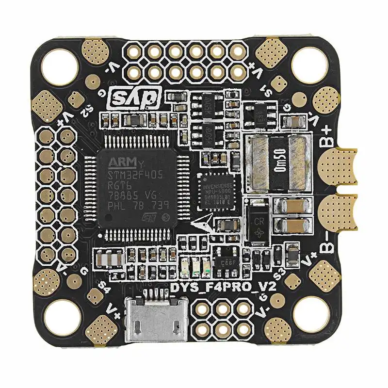Обновленный Контроллер полета DYS F4 Pro V2 AIO OSD 5 В 9 3 BEC и датчиком тока для FPV Drone RC