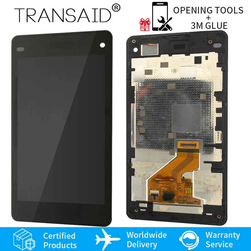 Оригинальный 4 3 &quotD5503 M51W замена экрана для SONY Xperia Z1 Компактный ЖК дисплей