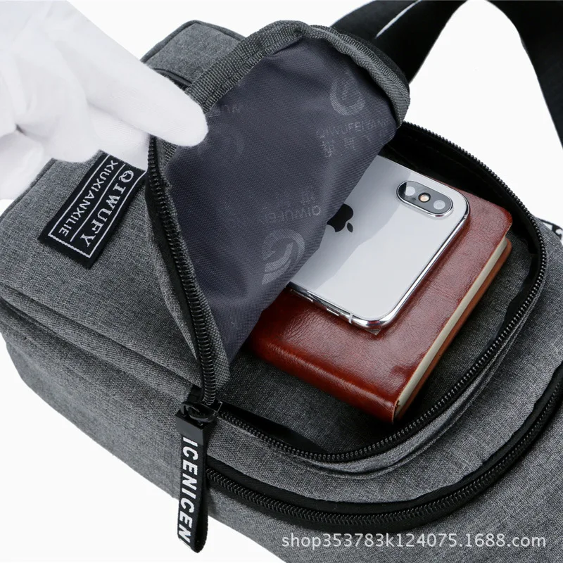 Новинка 2018 стильная мужская сумка в Корейском стиле нейлоновая Мужская