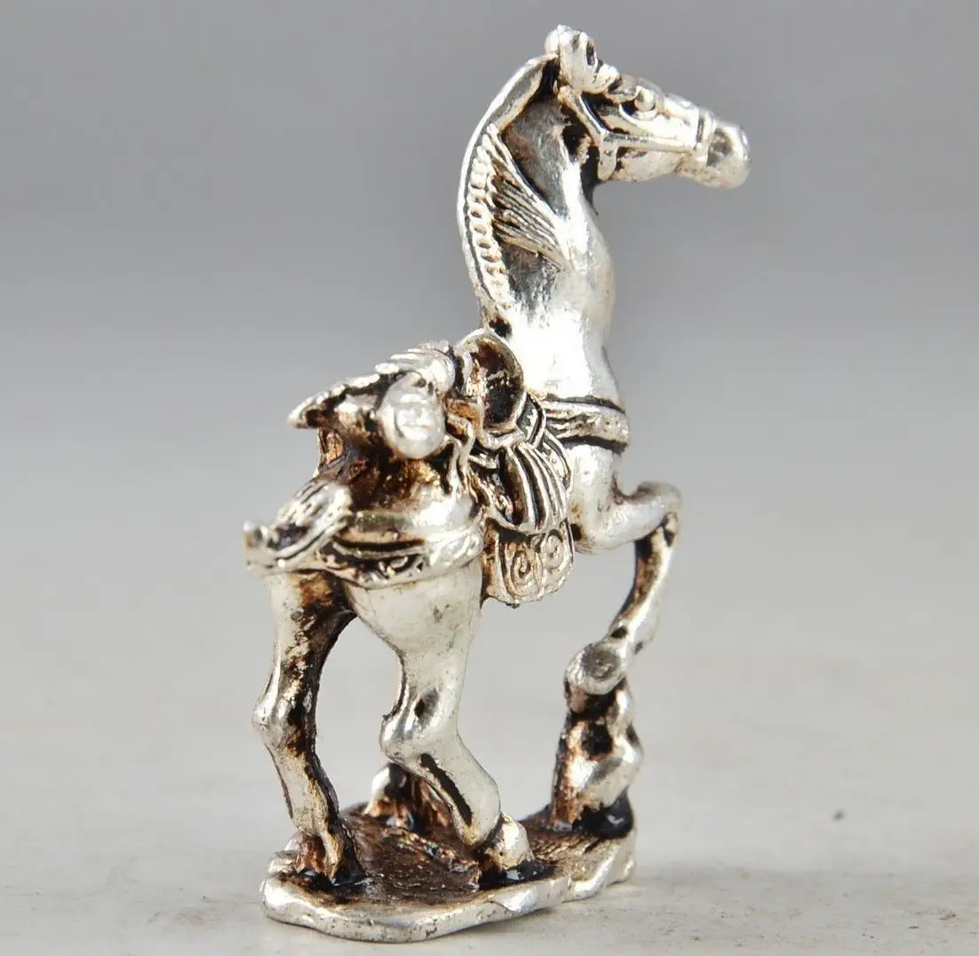 Тибетское серебряное китайское старое модное искусственное дерево|decorative