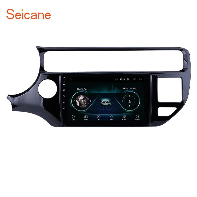 Автомобильный мультимедийный плеер Seicane 2Din Android 8 1 GPS для KIA Rio 2012 2013 2014 2015 с левым