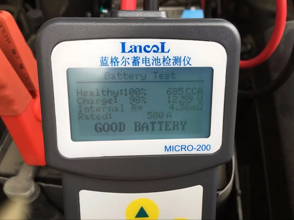 Lancol Micro200 Инструменты для ремонта автомобиля единицы измерения батареи