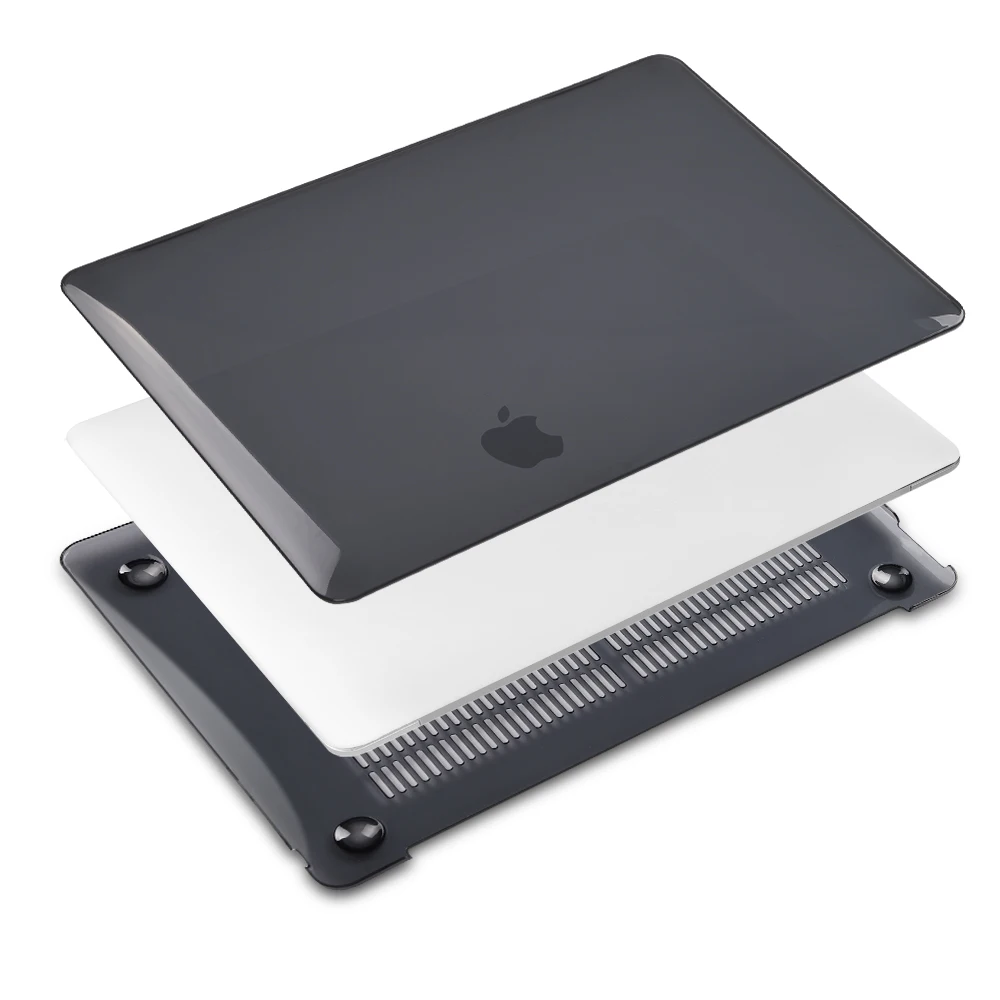 Redlai кристально чистый чехол для MacBook Air Pro retina 11 12 13 15 пластиковый твердый кожух Mac с