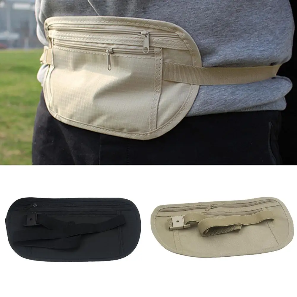 

Outdoor Running Waist Belt Bag Waterproof Cycling Bag Phone Anti-theft Passport Cash Pouch Sports Running Jogging Waist Pocket