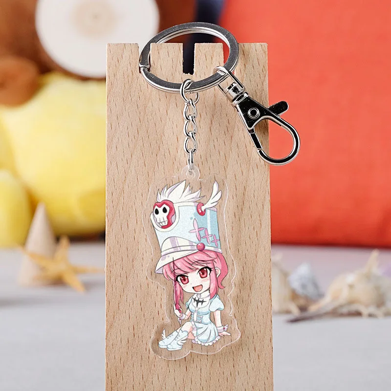 Брелок для ключей из аниме убить La Kill акриловый держатель автомобильных с