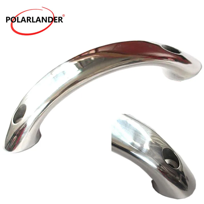 

Oval Base Marine Rail 6-1/2" Handle Hand Stainless Steel Boat Door Hatch Grab