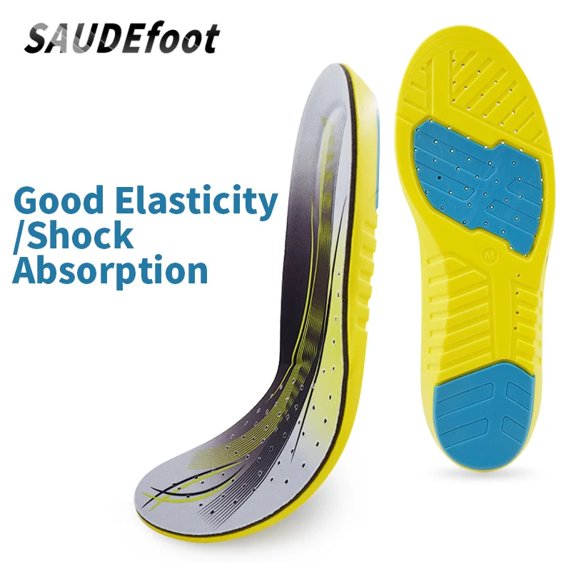 High Quality Memory Foam Insole Orthotic Arch Insert Insoles Cushion Sport Support Shoe Pads wiht Nylon Insert