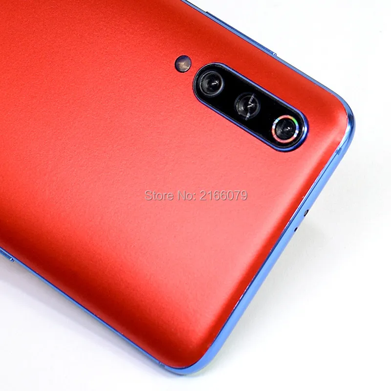 Для Xiao mi 8 Pro 9 Lite SE полное покрытие Задняя имитация металлическая наклейка матовая