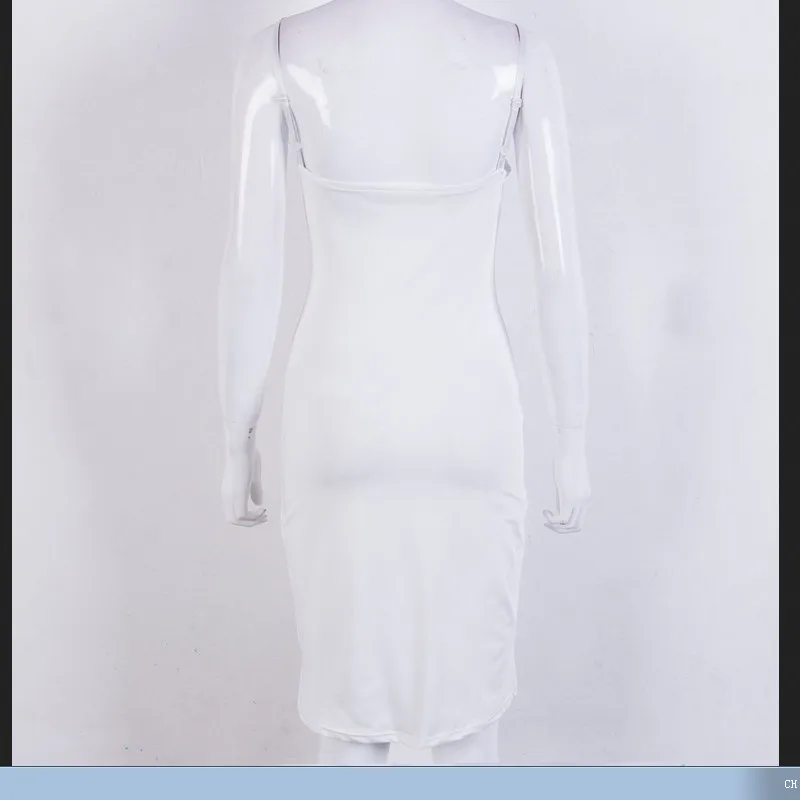 Новинка 2019 женское летнее однотонное вечернее платье без рукавов с открытой