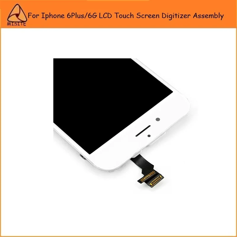 

10Pcs/Lot New High Quality LCD Screen Assembly for Iphone 6Plus 6P 6+LCD Display Touch Sreen Digitizer Assembly No Dead Pixel