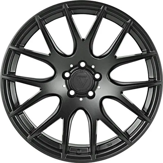 VISSOL F 001 10x20/5x112 ET35 D66.6 SATIN BLACK|Диски колёсные| |