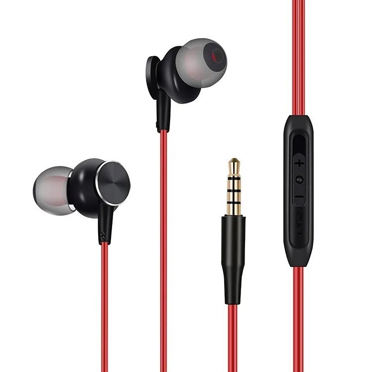 Chyi In-Ear сильный магнитный бас 1 2 м Проводные уши музыка наушники с микрофоном Мода