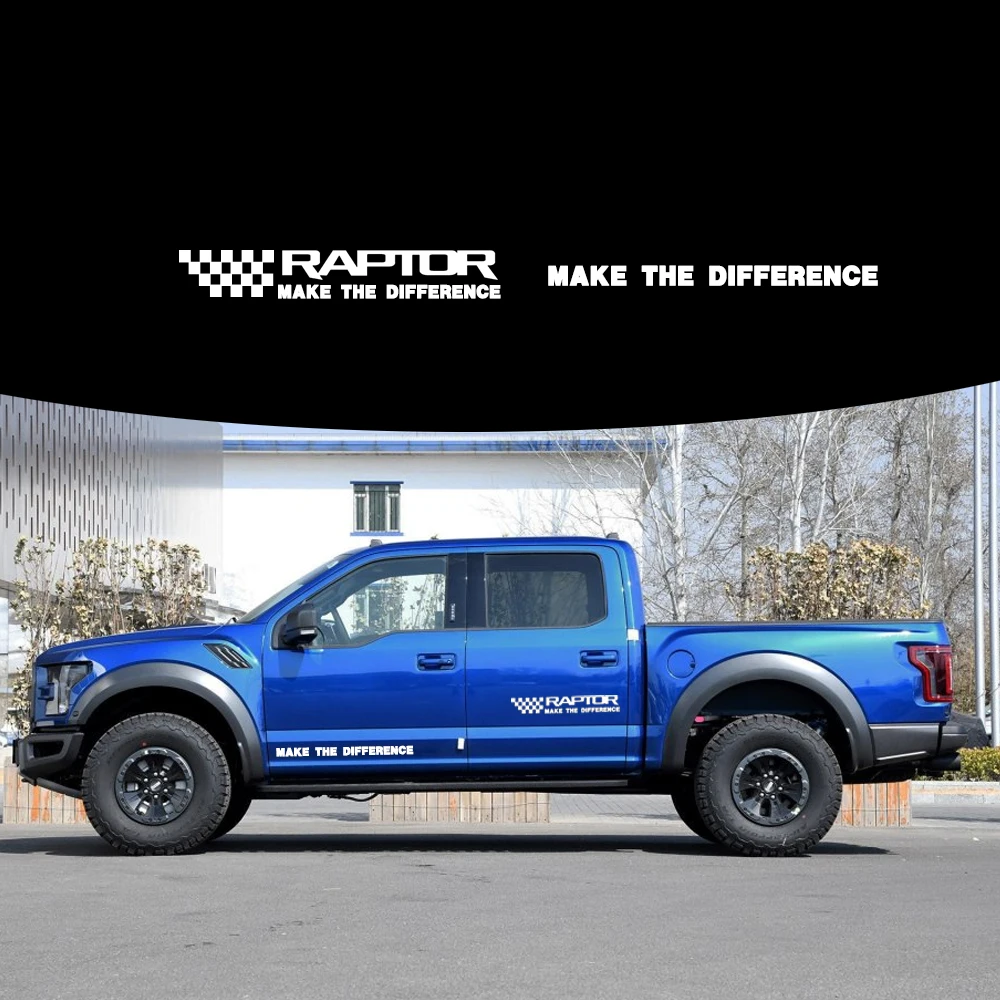 

2m Car Side Body Decal Sticker Custom Car Decals For Ford F150 Hatchback Sedan SUV Decals Car Decoration Sticker Car Accessories