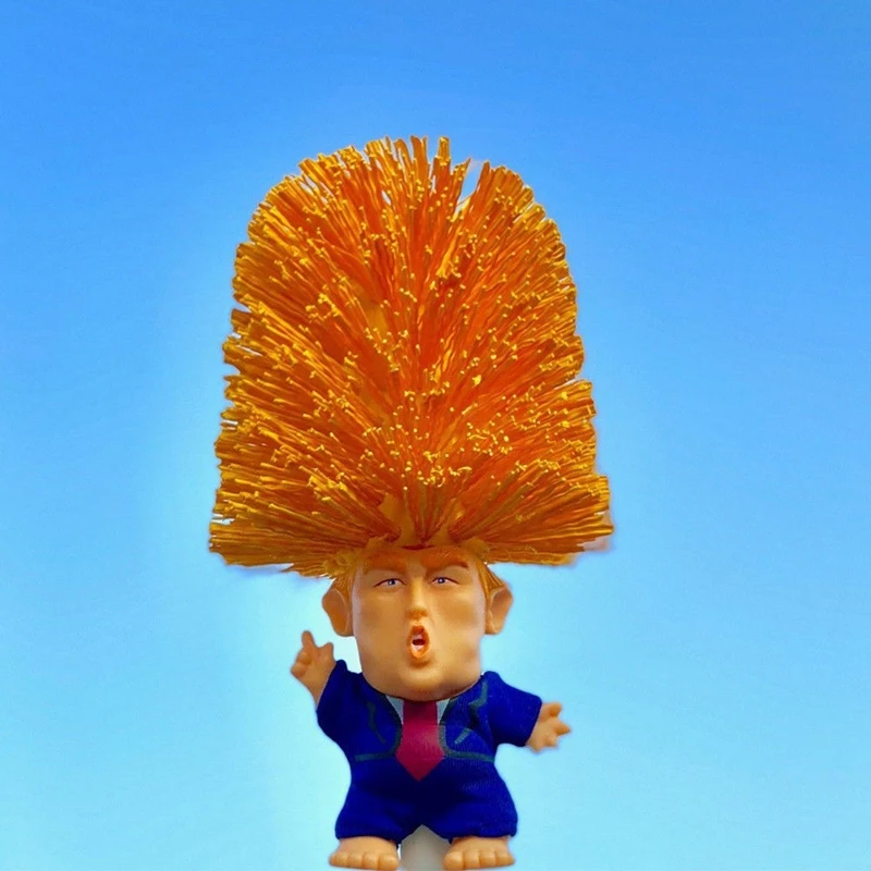 Оптовая торговля Дональд Трамп унитаз щетка чаша кляп подарок ручная работа для