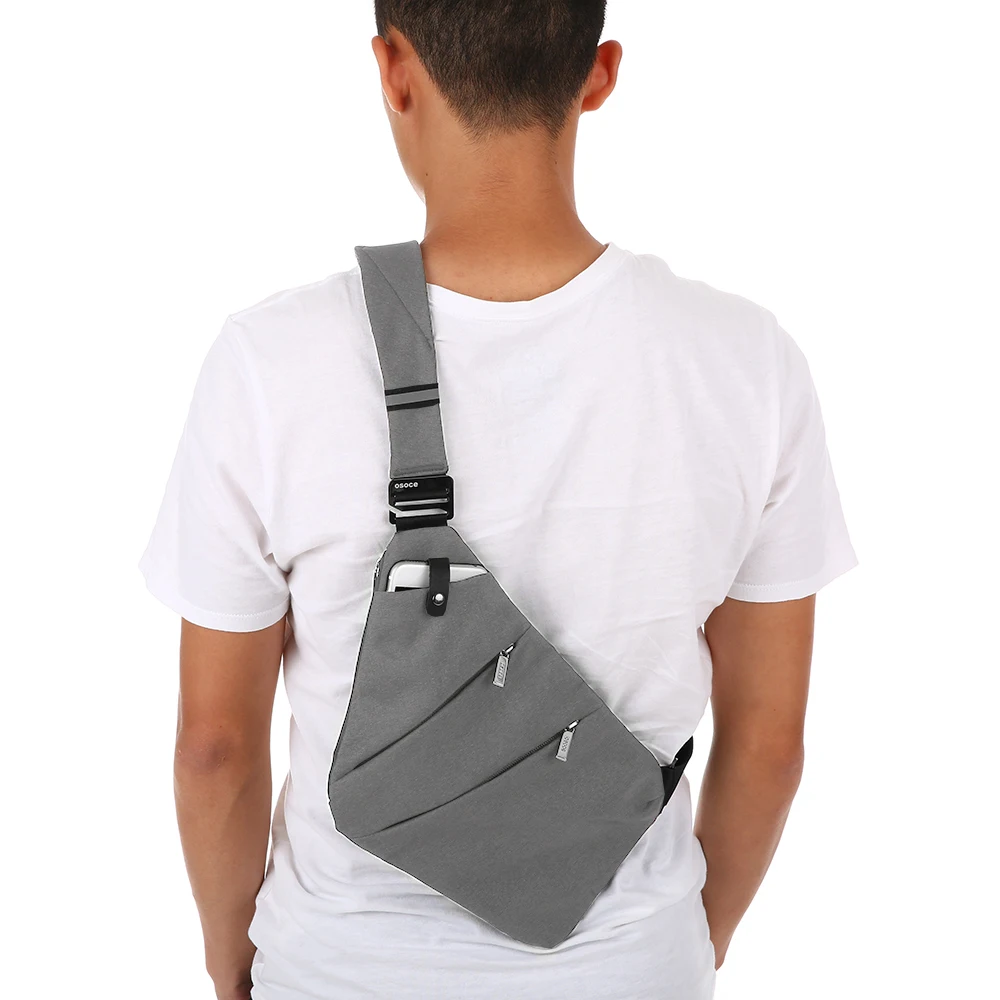 Портативный слинг мешок рюкзак на грудь легкий спорт открытом воздухе