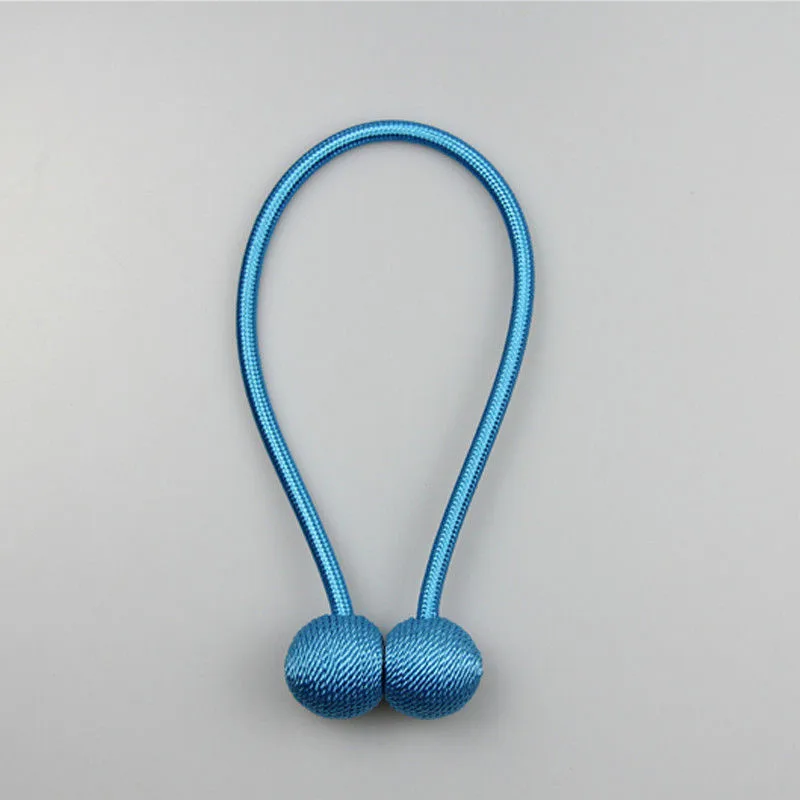 

2019 New Magnetic Pearl Ball Curtain Tiebacks Tie Backs Holdbacks Buckle Clips Accessory Curtain Tieback
