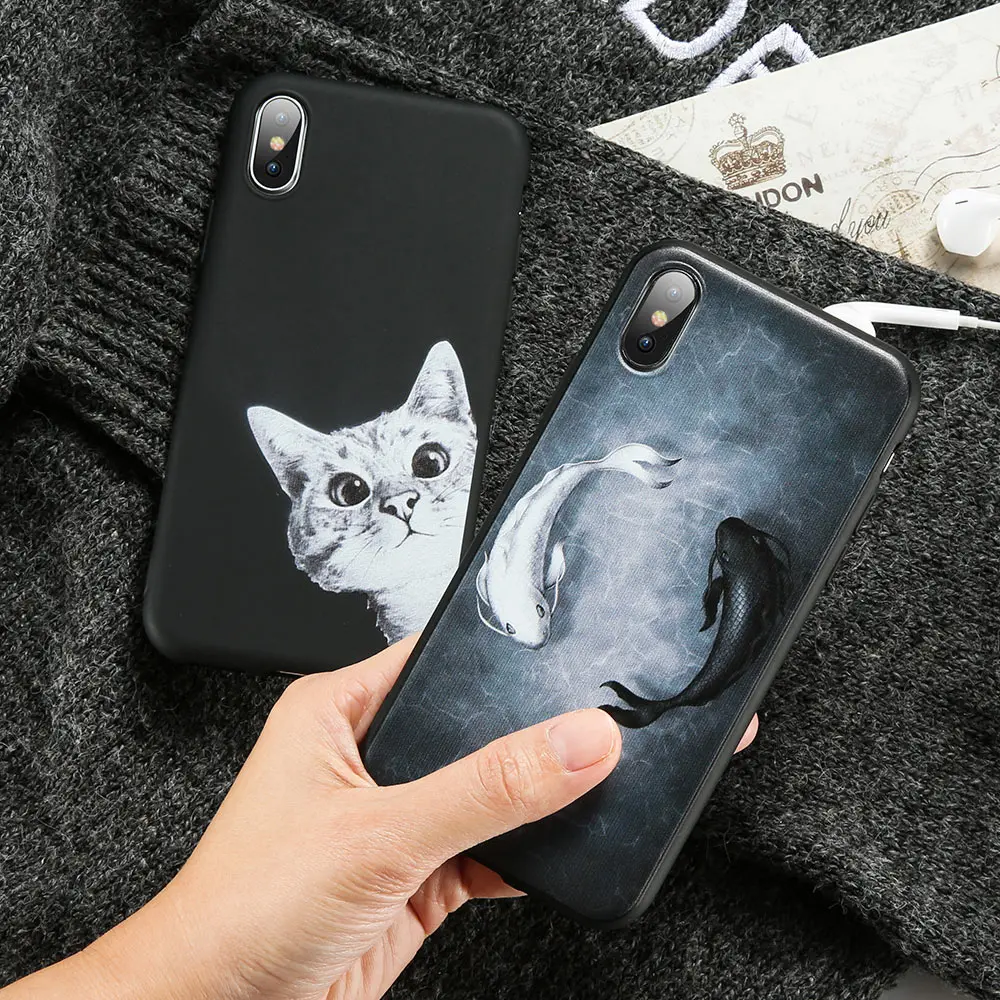 KISSCASE милый чехол для телефона с рисунком в виде животного Huawei Mate 20 10 P20 P10 Lite Pro P Smart