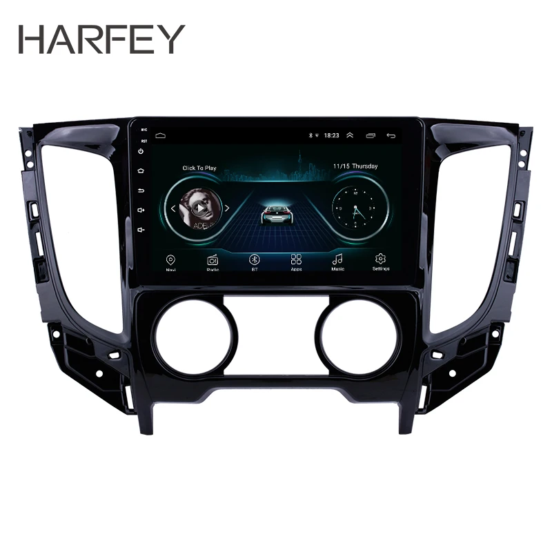 Harfey Android 8 1 автомобильное радио для Mitsubishi TRITON (MT) 2015 ручное управление