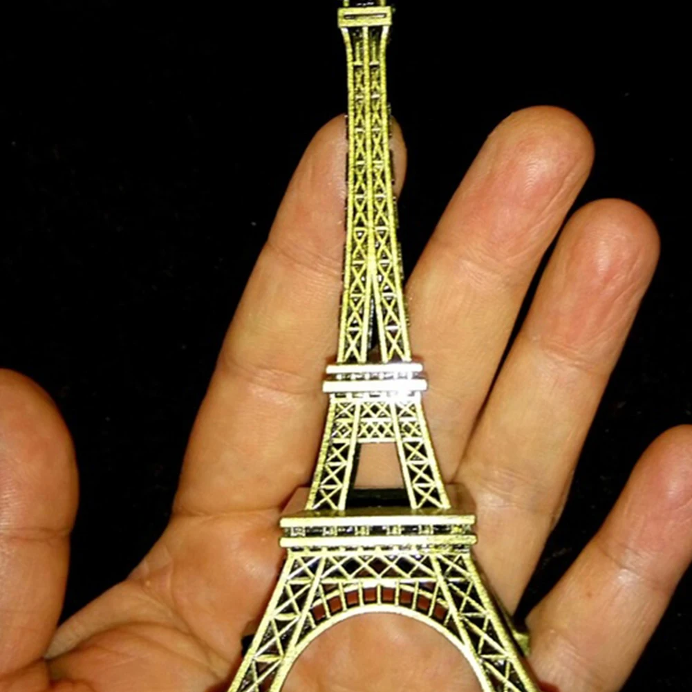 Статуэтка башни домашний Декор Романтические Ретро Металлические ремесла