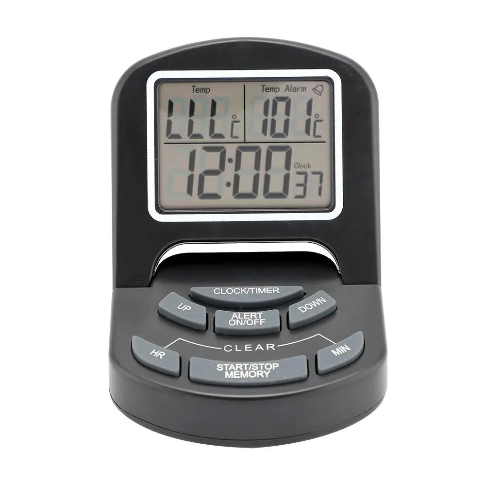 Digital Waterproof Alerts Timing Cooking Thermometer For BBQ Meat Food Tea | Дом и сад