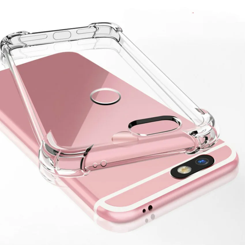 Clear Silicone Cases For Huawei P20 Pro P10 lite 2017 Mate 20 9 10 Nova 2i 3 3i Honor 6A 6X 7X 8C Shockproof TPU Case |