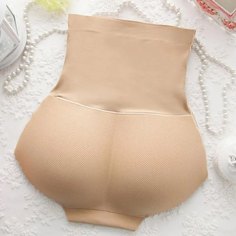 Для женщин Высокая Васит Поддельные Ass Хип До Мягкий Батт Enhancer нижнее белье