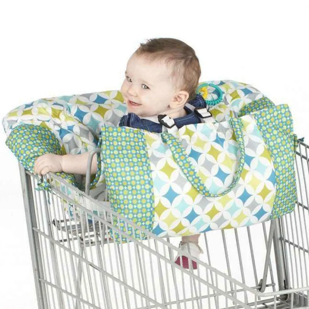IMBABY детская корзина для покупок складная подушка на колесиках защитный чехол