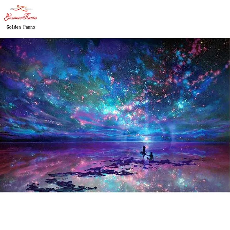 Золотая мозаика Panno для творчества украшение дома красивая звезда алмазная