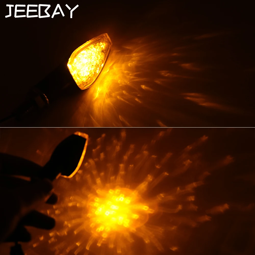 JEEBAY 2 шт. Сигналы поворота светодиодные лампы поворотники для двигателя