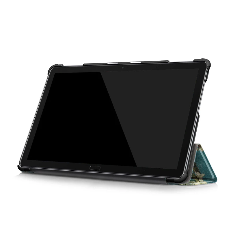 For Huawei Mediapad M5 lite 10/M5 10.1 inch Tablet Case Tri-fold Stand Cover Anti-aging | Компьютеры и офис