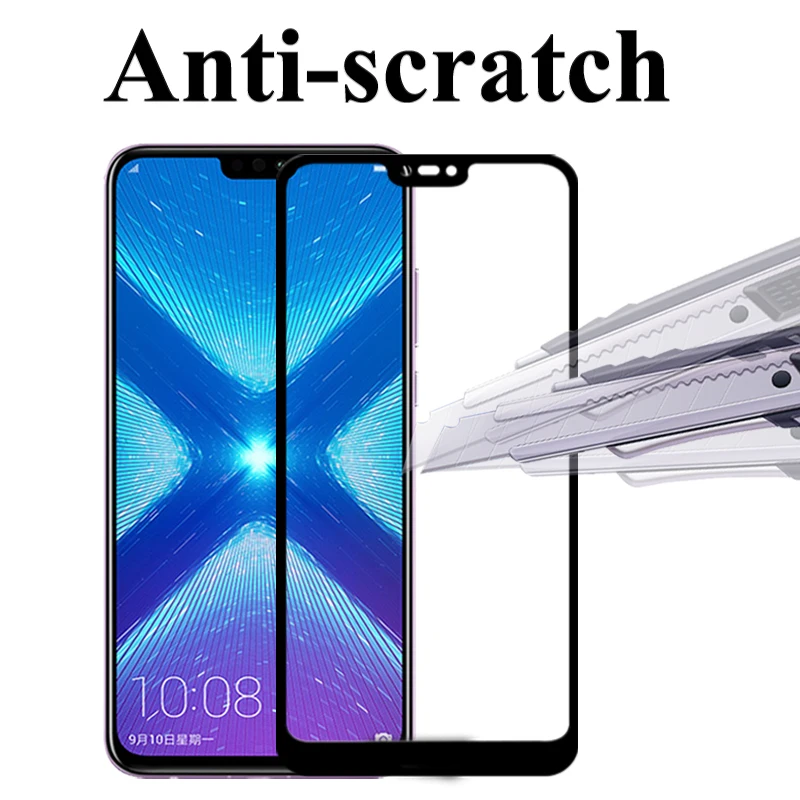 Закаленное стекло 9H для Huawei Honor 9 10 Lite 4a 8x 6x Pro Max P20 P30 LITE MATE 20 Tremp Защитное