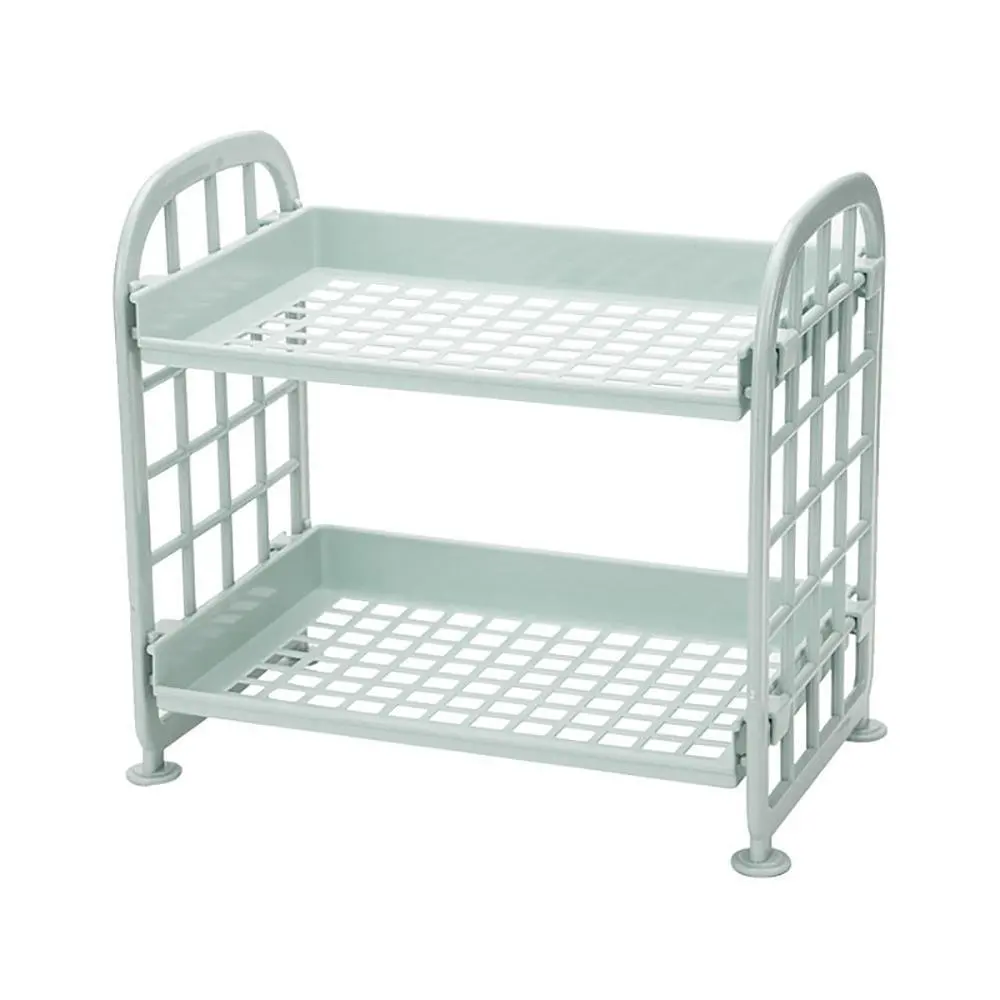 Промо-акция! Розовые полки для хранения пластиковые маленькие хранения-2 ярусные