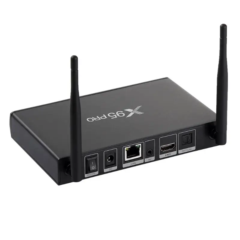 Высокое качество X95 pro Amlogic S905X 4 ядра iptv Android 6 0 BT4.0 приставка для ТВ смарт set top box