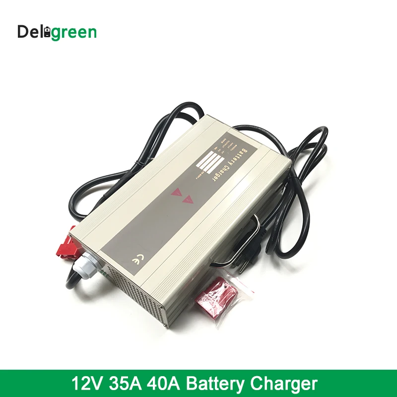 QNBBM 12V 35A 40A 45A Батарея зарядное устройство для негераторов солнечной энергии, UPS, электрических Трехколесных велосипедов, квадроциклов, вилочный погрузчик, мотоцикл, велосипед, зарядное устройство 12V