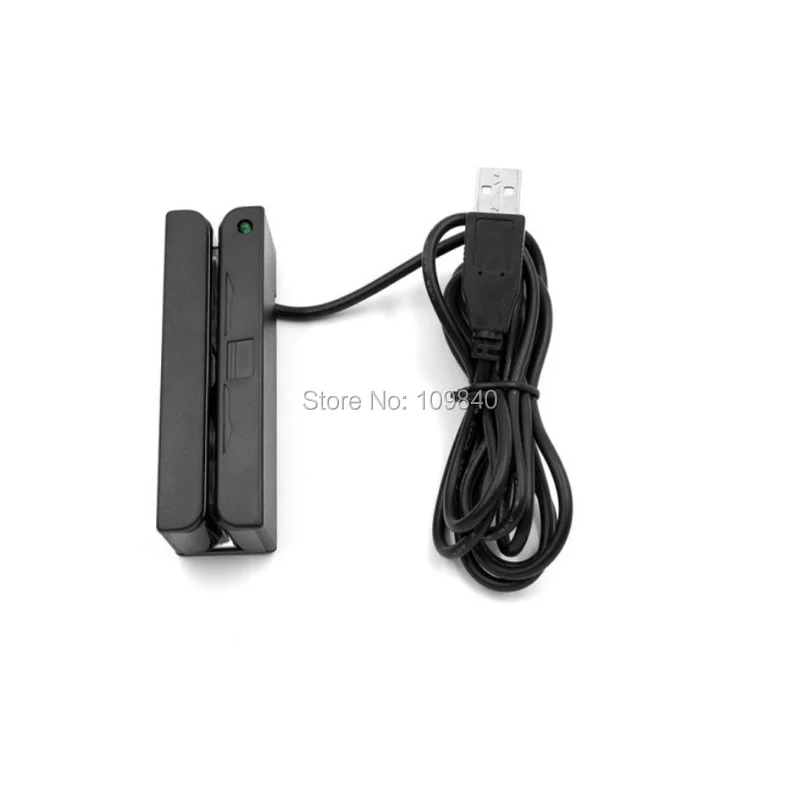 Считыватель карт с магнитной полосой USB 3 трека мини оборудование HICO магнитная