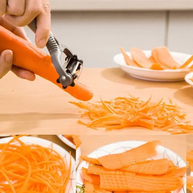Vegetables Cutter 360 Degree Rotary Kitchen Tool Vegetable Fruit Potato Carrot Peeler Grater Turnip Slicer Melon Gadget |