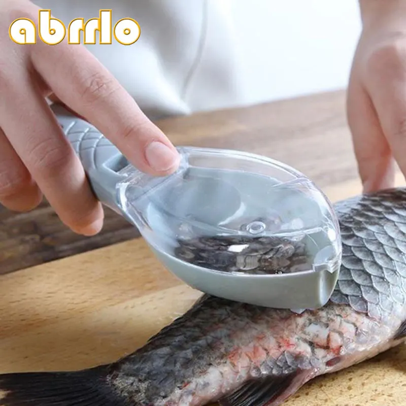 Щетка abrlo для рыбьей кожи инструмент очистки ножей от чешуи терки быстро