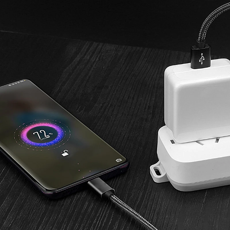 USB C кабель 5A Supercharge 1 м Type для Huawei p20 lite быстрый зарядный Samsung S9 8 Note 9 | Электроника