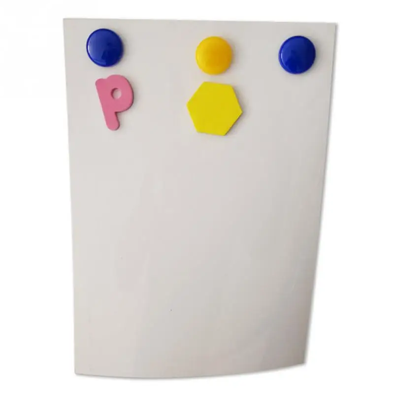 ПЭТ пятнистости водонепроницаемая доска блокнот Магнитная стикеры на