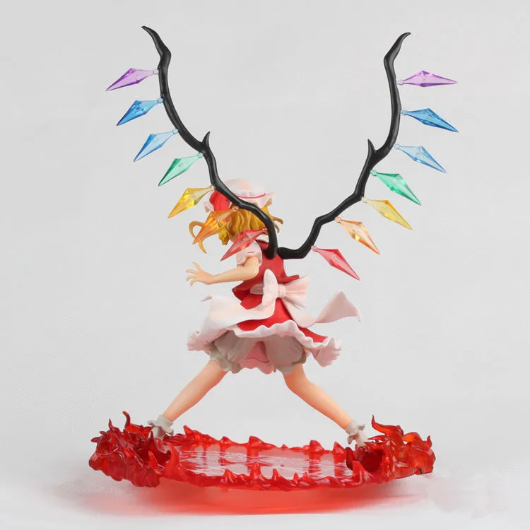 TouHou Project Flandre Red Save Ver Япония аниме фигурка 25 см 1/7 масштаб окрашенная фигура модель