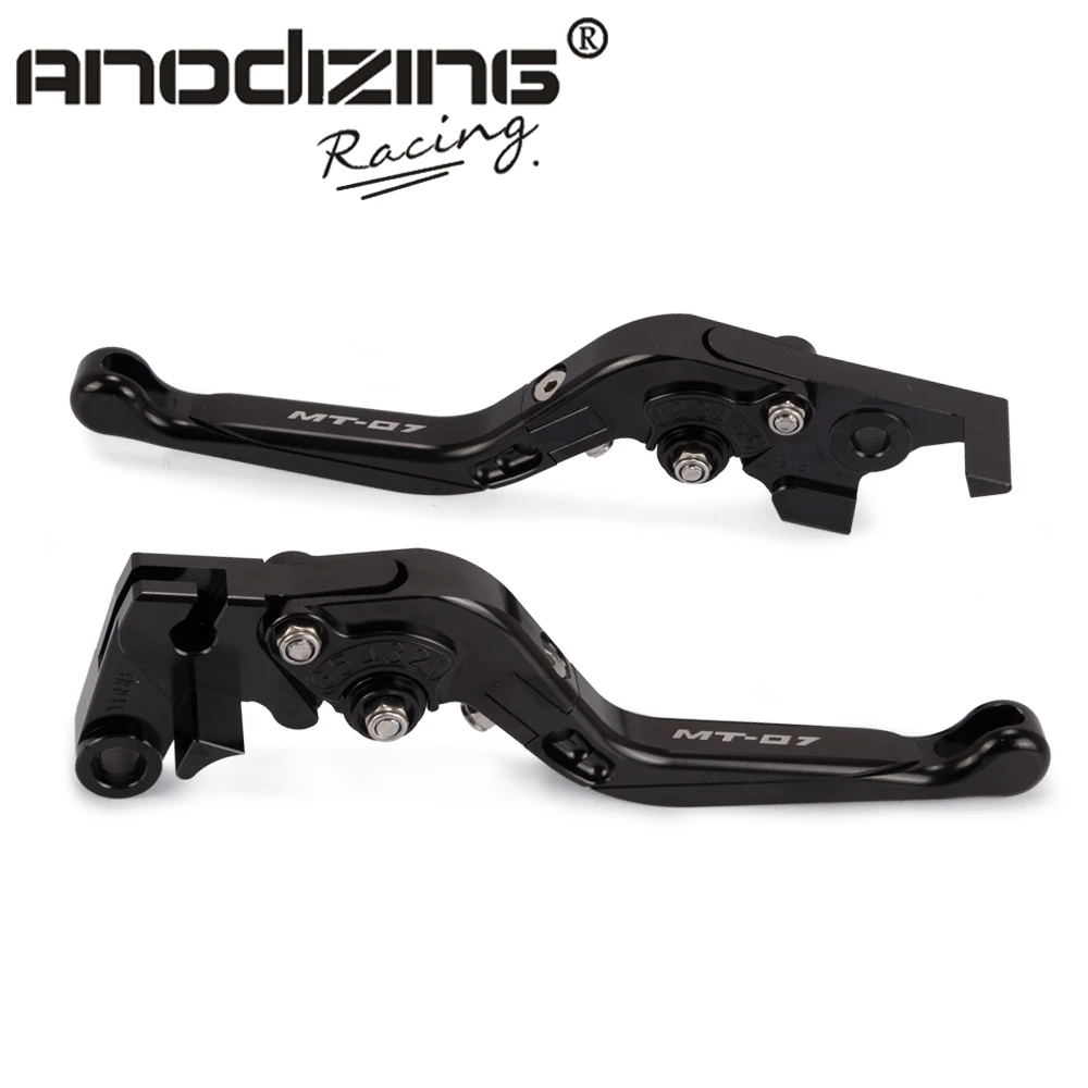Мотоцикл CNC алюминиевый складной тормоз сцепления рычаги для YAMAHA MT07 MT 07 FZ07 FZ XSR 700