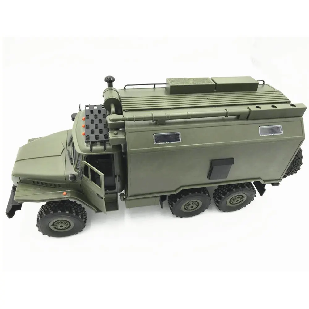 WPL B36 Урал 1/16 2 4 г 6WD RC автомобиль военный грузовик Рок Гусеничный Command связь