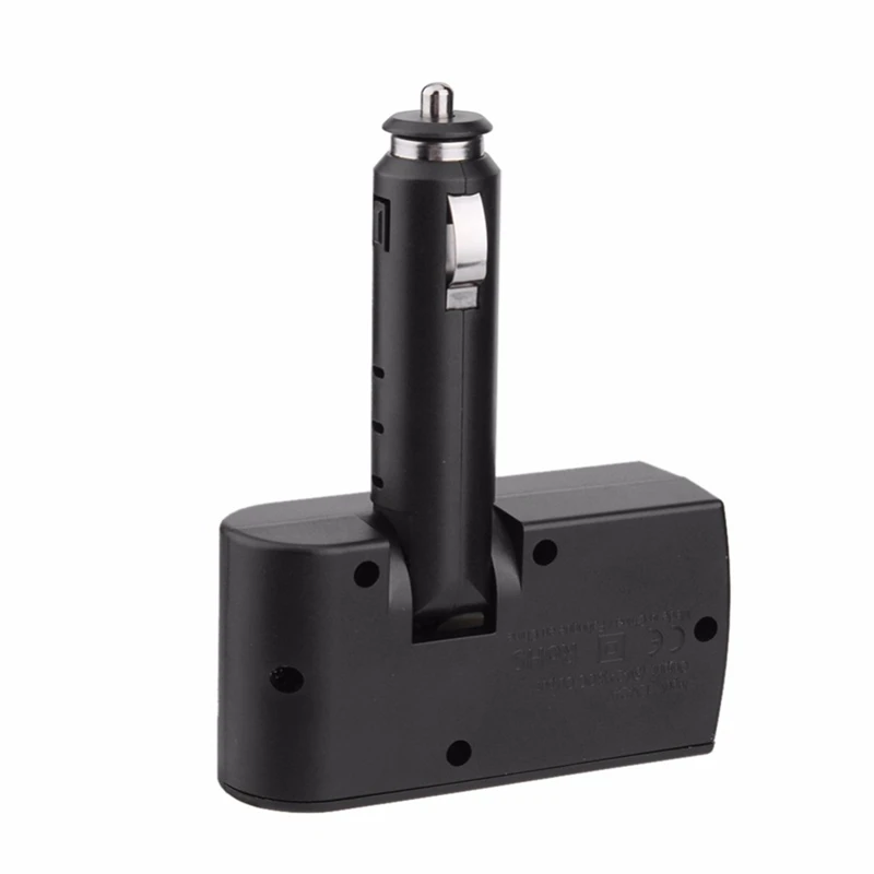 Quelima Qc3.0 двойной Usb Автомобильное зарядное устройство питания Двойные розетки