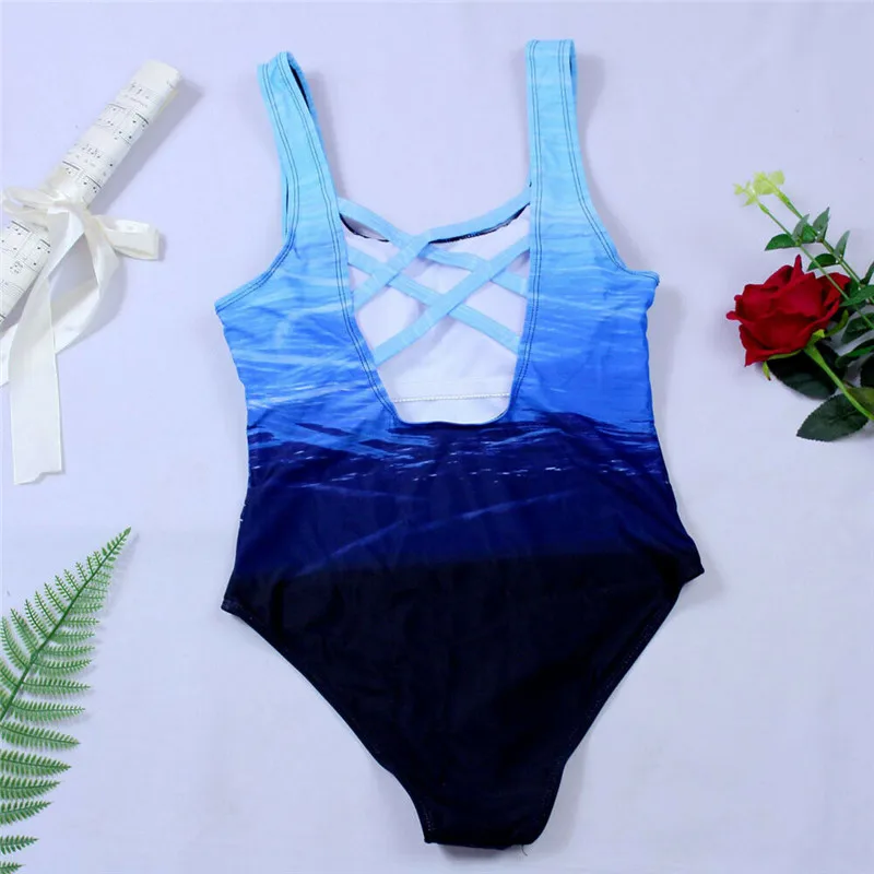 Women Sexy Bikini Set Swimming Costume Push Up Padded Bra Swimsuit One Piece Swimwear Summer Backless Beachwear New Hot Selling | Спорт и