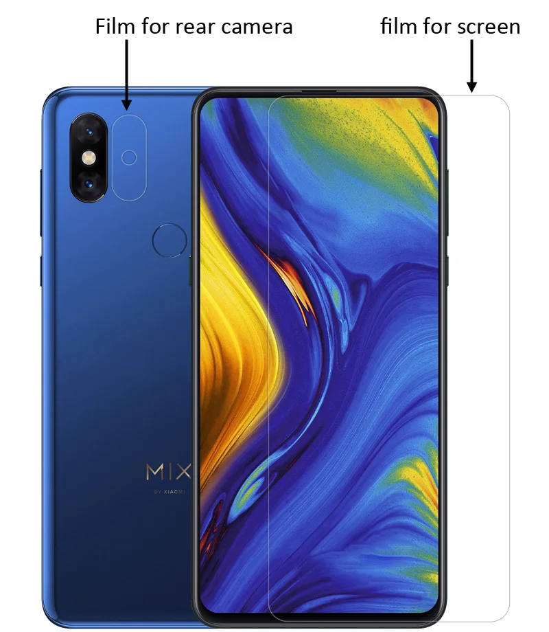 Nillkin HD прозрачная защитная пленка для экрана Xiaomi MIX3|Защитные стёкла и плёнки