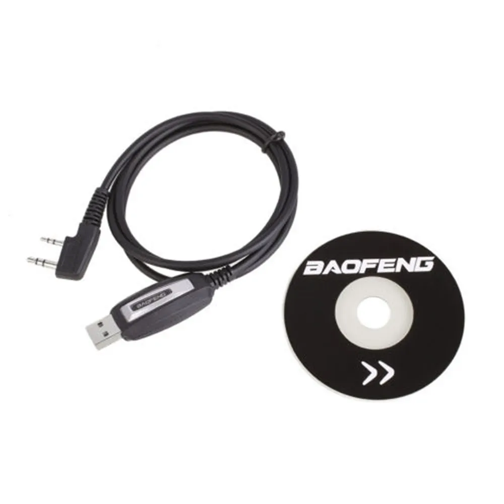 2 шт. BAOFENG USB Кабель для программирования УФ 5R UV 82 BF 888S Запчасти иди и болтай Walkie Talkie