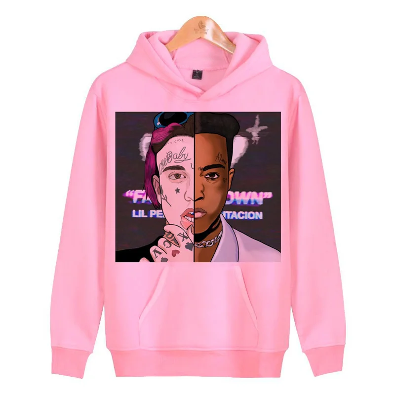 Мужская толстовка с капюшоном Rip Xxxtentacion пуловер в стиле хип хоп Осень