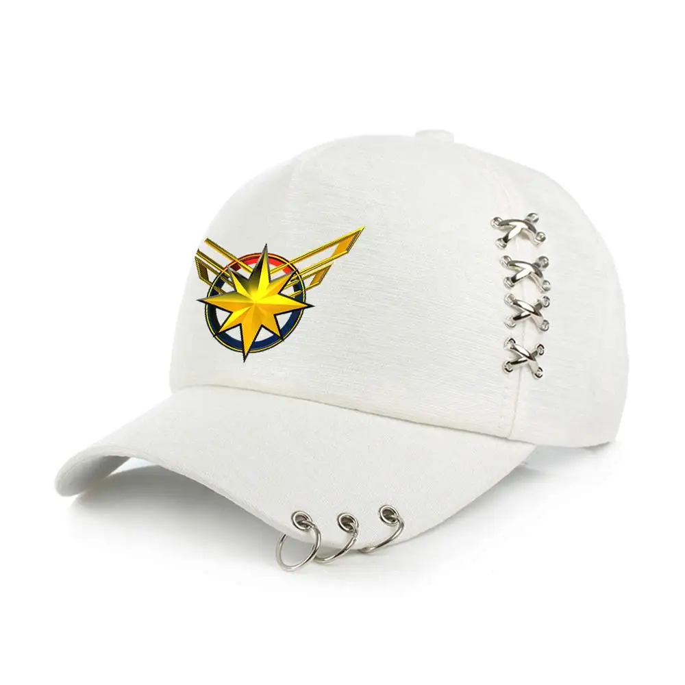 Suncomics Марвел Капитан бейсболка с железными кольцами Регулируемая Snapback