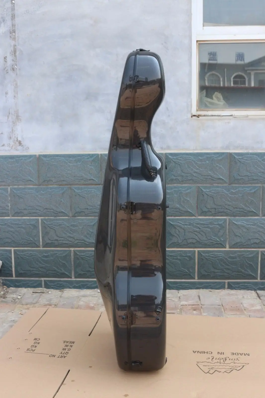 4/4 чехол для виолончели жесткий из углеродного волокна прочный и легкий удобный