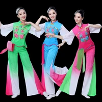 hanfu national dance performance costume classical dance fan traditional chinese dance costume